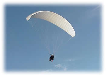 Voo de Paraglider em Ilhabela